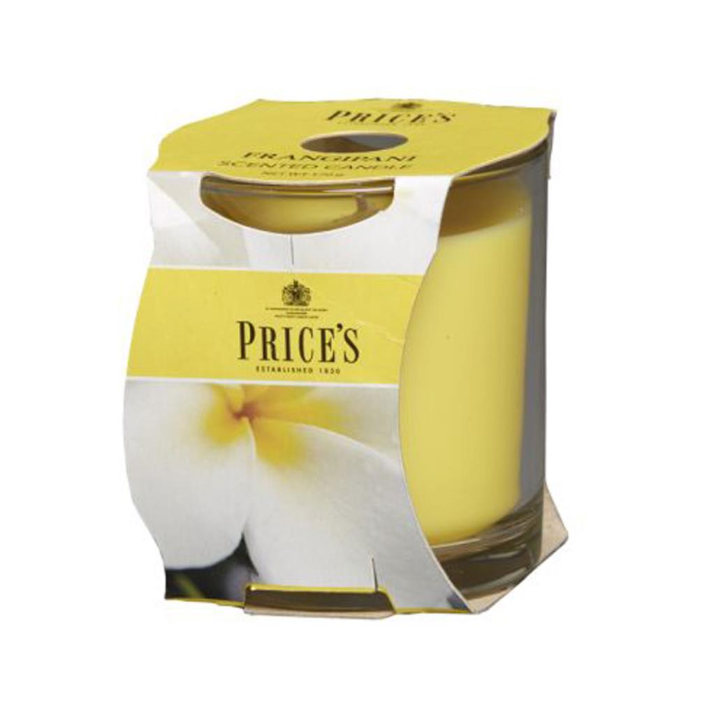 Price's Frangipani Cluster Jar Candle Extra Image 1